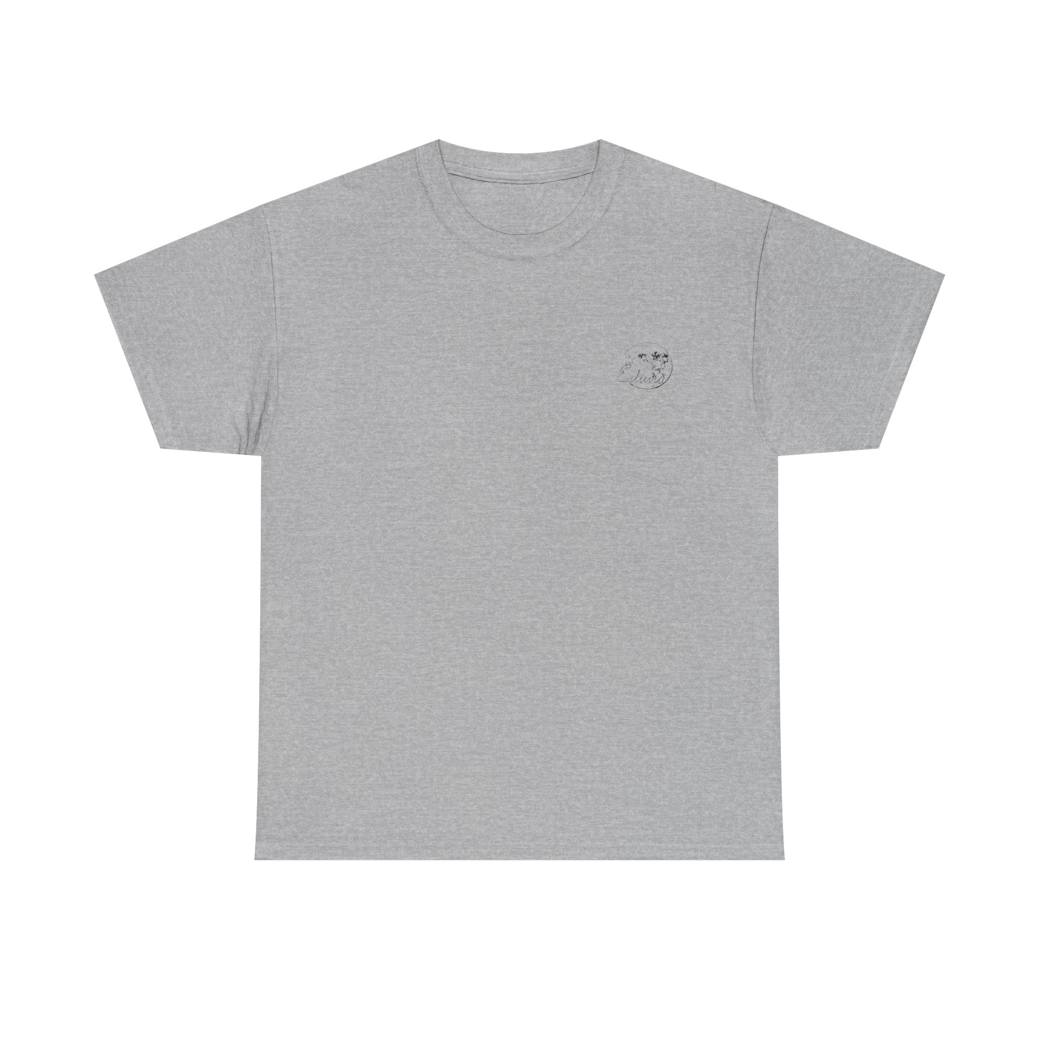 Sakura Trees Heavy Cotton Tee, Graphic Tee, Relaxed Fit Shirt, StreetWear, Gift for Nature Lovers, Streetwear Style, Monochrome