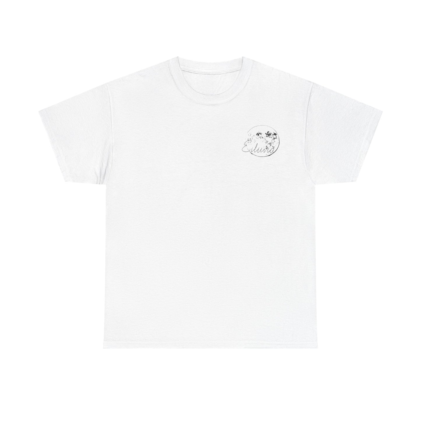 Monochrome Art Tee - Heavy Cotton T-Shirt, Casual Wear, Graphic Tee, Streetwear, Nature Lovers