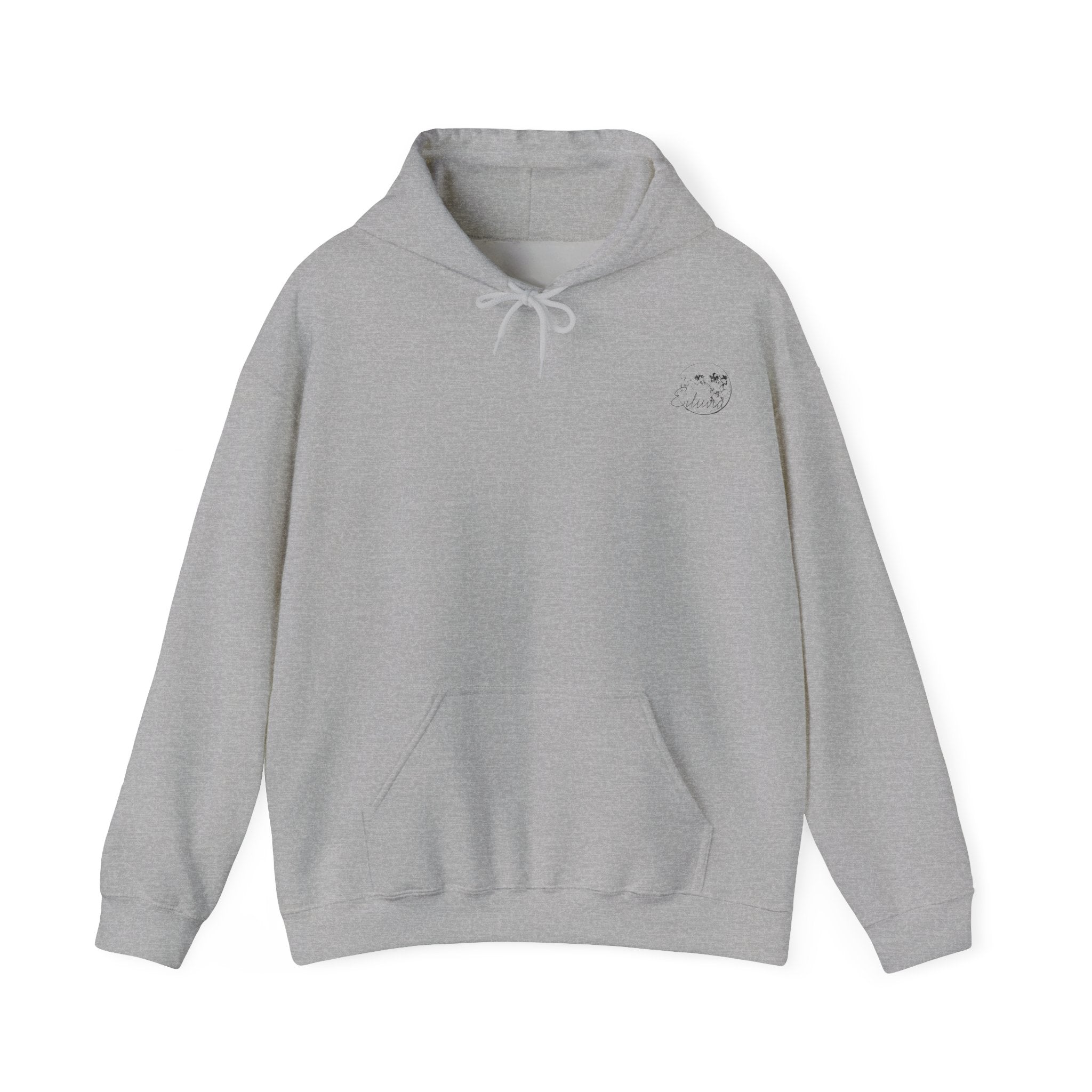 Sakura Trees Tee, Nature-Inspired Cozy Hoodie, Monochrome, Comfy Sweatshirt for Nature Lovers, Outdoor Adventures, Perfect Gift for Nature Enthusiasts