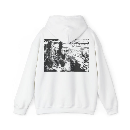 Scenic Mountain Heavy Blend Hoodie, Monochrome, Cozy Sweatshirt for Outdoor Lovers, Gift for Nature Enthusiasts, Stylish Layer for [...]